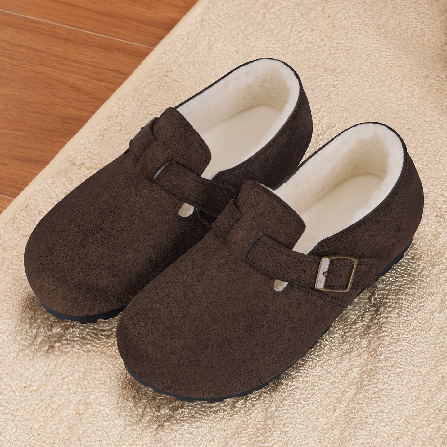 老北京布鞋女冬浅口加绒加厚羊毛保暖老人鞋舒适软底防滑妈妈棉鞋,淘宝优惠券,粉丝福利购,淘宝优惠卷