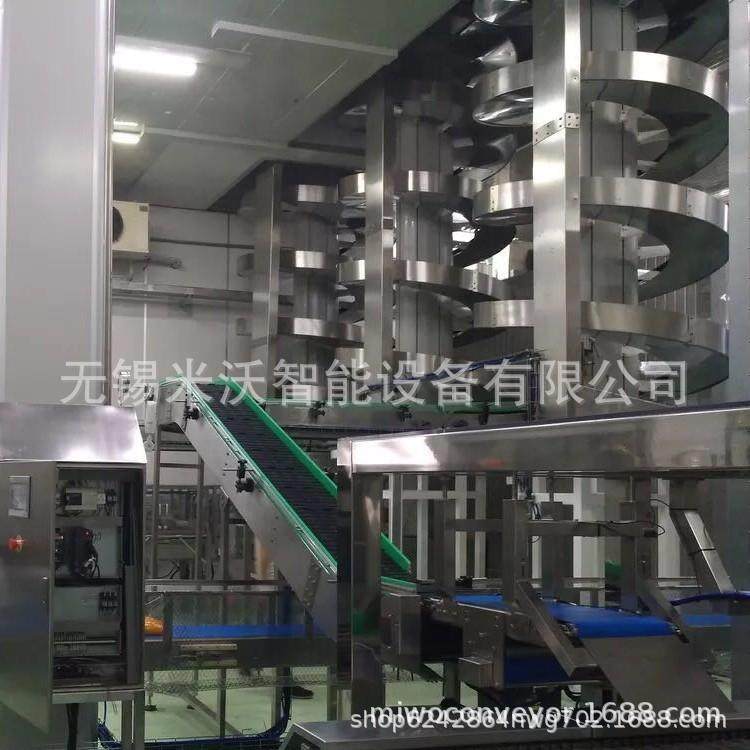 动力生产线后包装线螺旋输送机 纸箱升降机 旋转提升机纸箱周转筐,淘宝优惠券,粉丝福利购,淘宝优惠卷