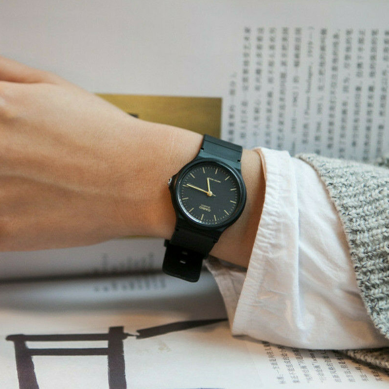 CASIO卡西欧手表学生乔妹同款考试运动小黑表男女MQ-24-1B2 7B2礼 - 图3