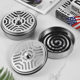 Creative mosquito coil box tray rack household stainless steel