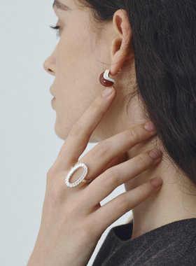 清冷显瘦开口戒指配饰