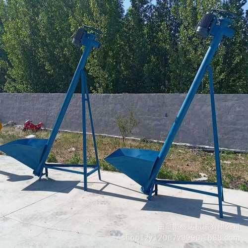 河沙装车车载式螺旋提升机加厚不锈钢甜面酱运输机价格 - 图2