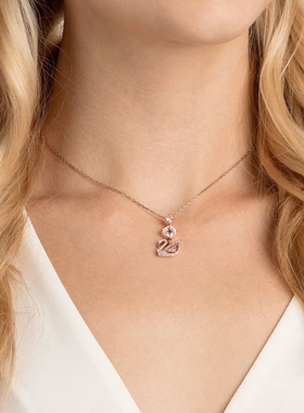 项链swarovskii项链耳环