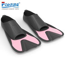 FISHbFINE adult free floating diving short footed webbed duck webbing silicone swimming training equipped with male and female frogs