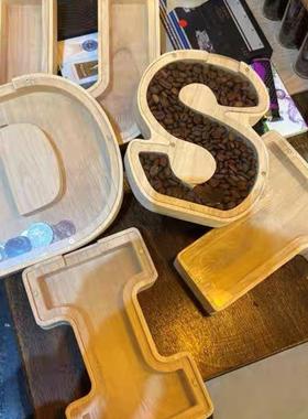 玄关装饰品摆件吧台家居礼物咖啡豆店角装饰相框摆台桌面主题厂家