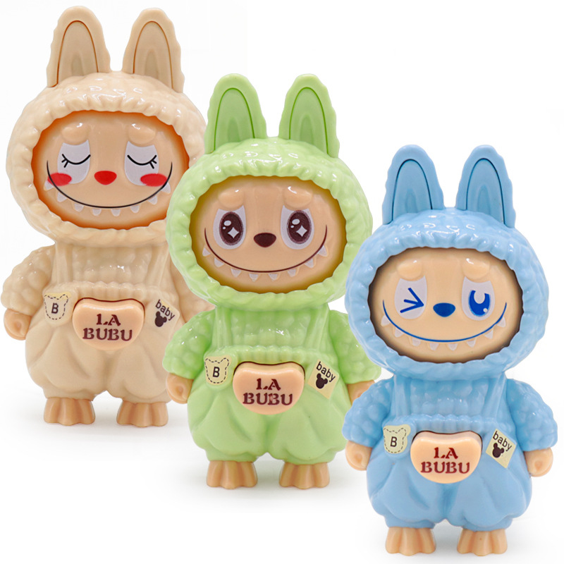 Labubu cute face-changing toys, trendy fun, funny dolls, creative keychains, stress-reducing artifacts, fun pendants