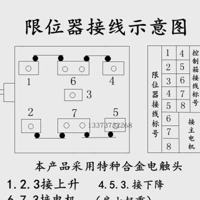 电动葫芦防冲顶限位器LX44-20A电动葫芦断火限位开关龙光房山断火 - 图1