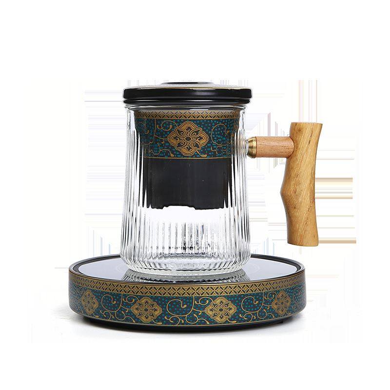 玻璃茶杯个人专用带陶瓷过滤茶水分离办公室高档泡茶水杯,淘宝优惠券,粉丝福利购,淘宝优惠卷