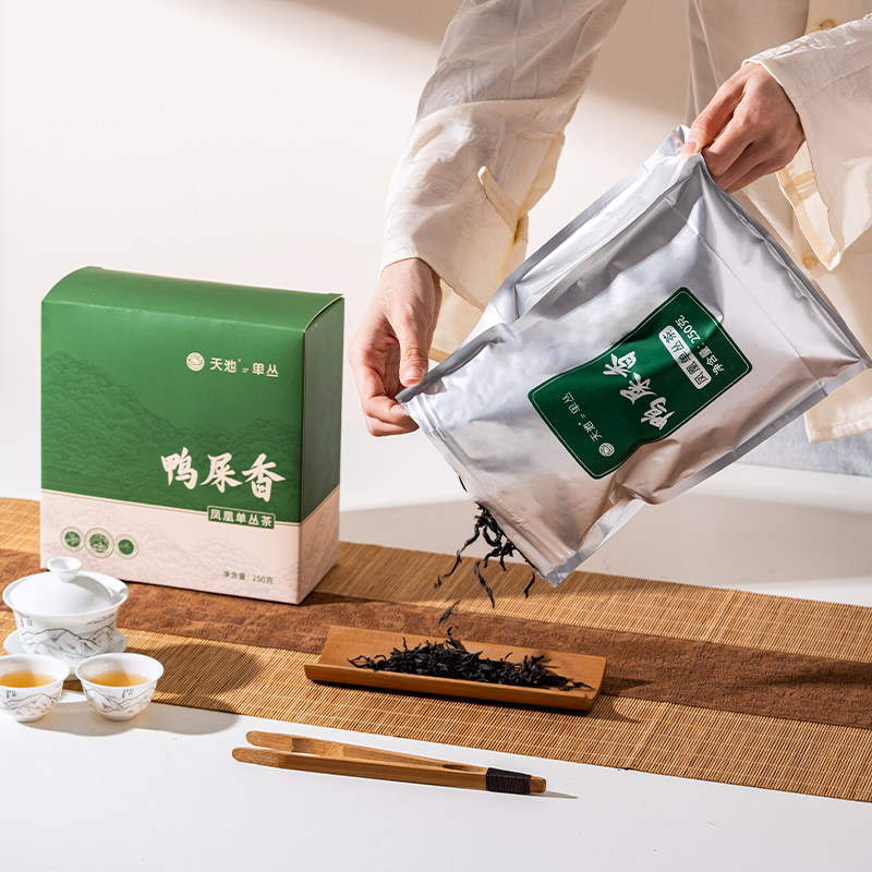 天池茶业 单枞茶凤凰单丛茶叶乌岽蜜兰香鸭屎香茶半斤装 凤凰展翅,淘宝优惠券,粉丝福利购,淘宝优惠卷
