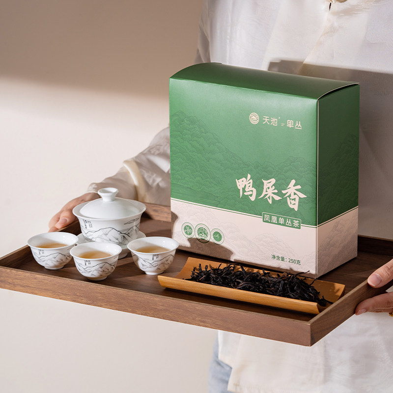 天池茶业 单枞茶凤凰单丛茶叶乌岽蜜兰香鸭屎香茶半斤装 凤凰展翅,淘宝优惠券,粉丝福利购,淘宝优惠卷