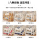 Solid wood bunk bed, large and small, children's furniture bed, double bunk bed, adult heightened and thickened double bunk bed