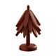 Black walnut tree heat insulation pad solid wood anti-scalding heat-resistant pad household round creative dining table dish mat place mat ornament