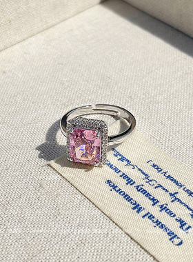 粉方糖冰花切戒指2025新款爆款