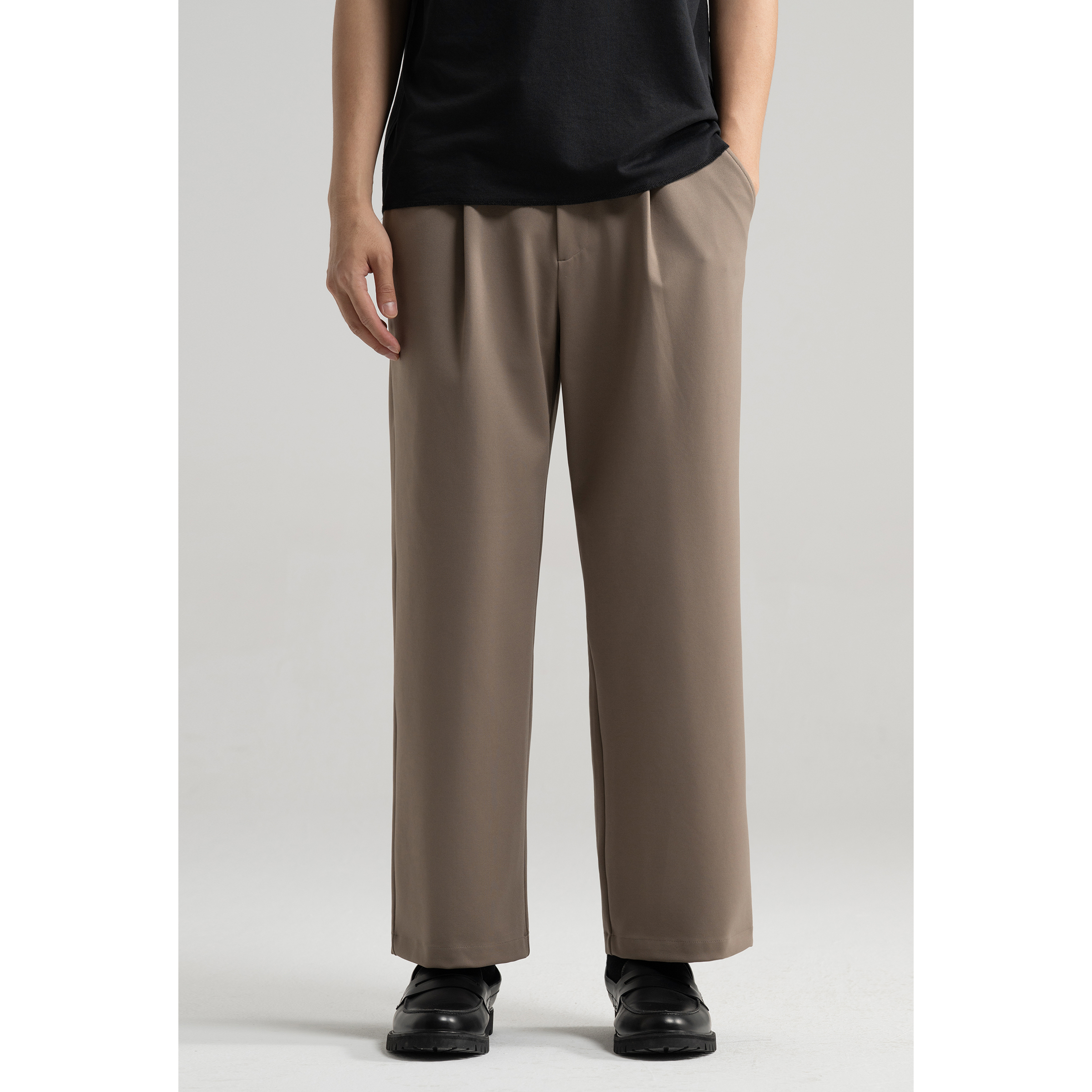 INTERPLAY 易打理软滑通勤长裤 - 图0