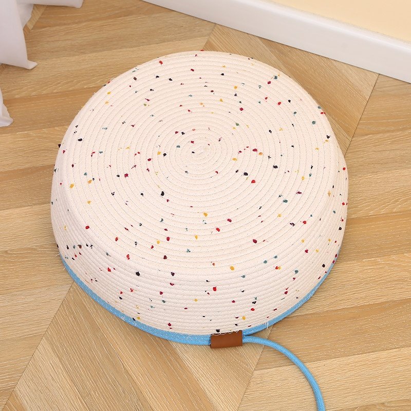 棉麻绳加厚冬季猫窝保暖编织猫咪窝垫子,淘宝优惠券,粉丝福利购,淘宝优惠卷