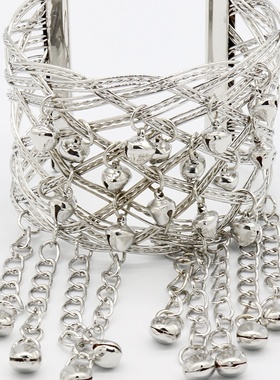 新款印度舞铃铛臂链 肚皮舞演出服配饰 手链 新款肚皮舞铃铛手镯