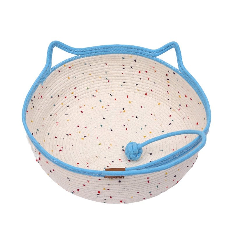 棉麻绳加厚冬季猫窝保暖编织猫咪窝垫子,淘宝优惠券,粉丝福利购,淘宝优惠卷