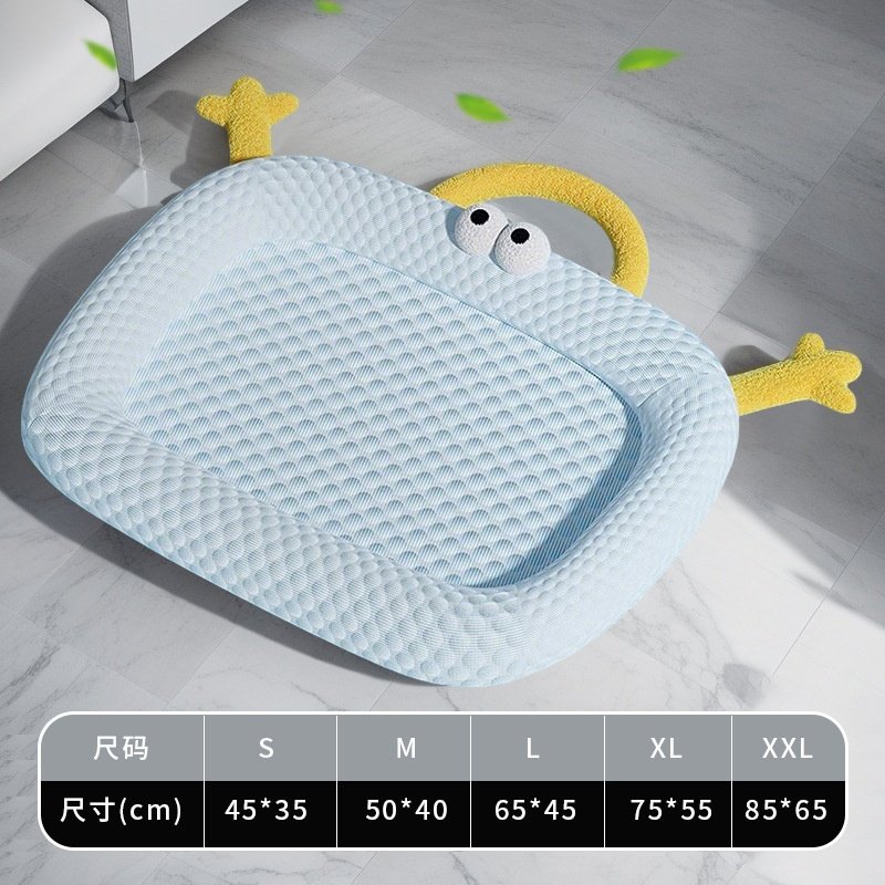 夏季冰窝冰垫猫狗窝3D凉感冰豆豆垫子居家透气狗垫子宠物用品凉席,淘宝优惠券,粉丝福利购,淘宝优惠卷