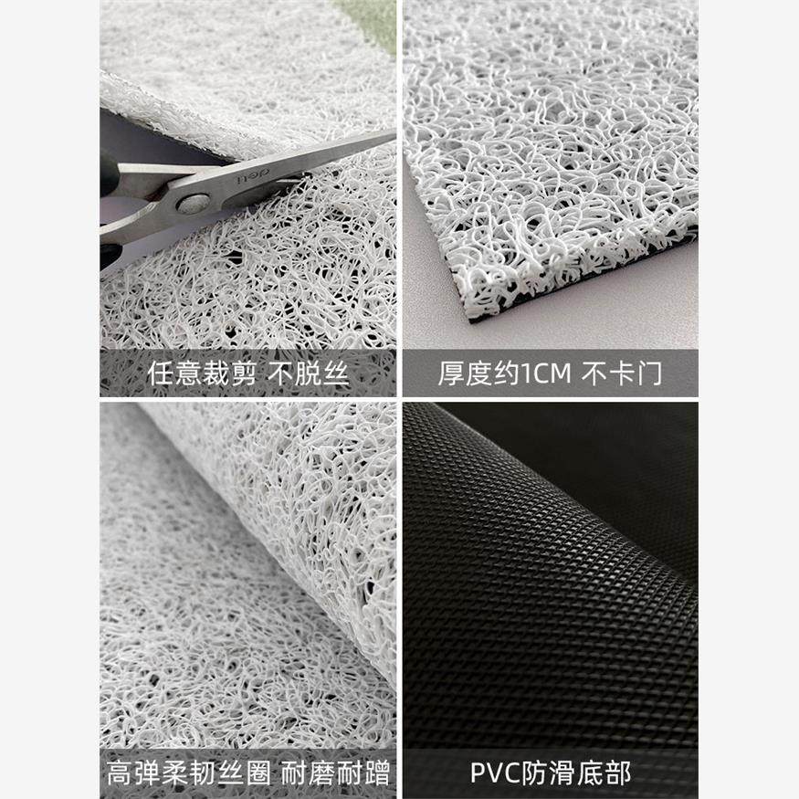 丝圈地垫入户门垫脚垫进门防滑垫子大门口入户地毯除尘地板垫耐脏,淘宝优惠券,粉丝福利购,淘宝优惠卷