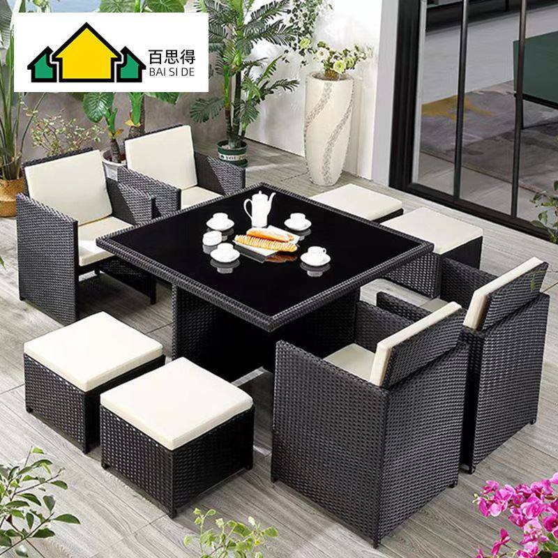 户外桌椅家具组合沙发 庭院阳台休闲仿藤椅 主题餐厅室外沙发藤编,淘宝优惠券,粉丝福利购,淘宝优惠卷