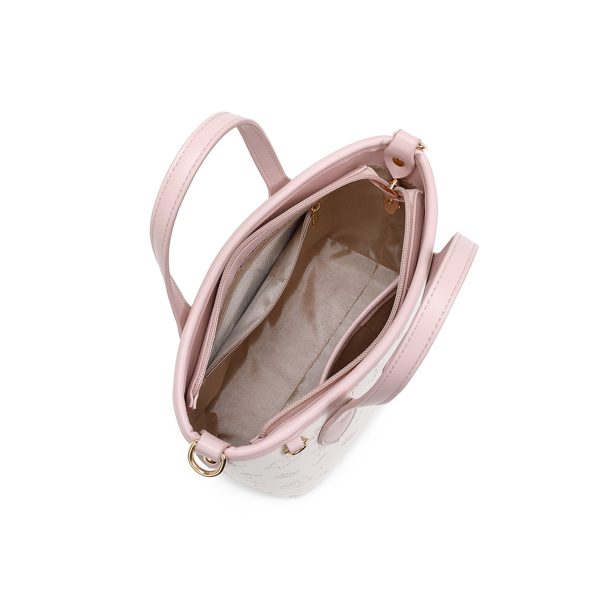 官方正品Cow&Kitty粉色菜篮子托特包2025新款通勤单肩斜挎手提包,淘宝优惠券,粉丝福利购,淘宝优惠卷