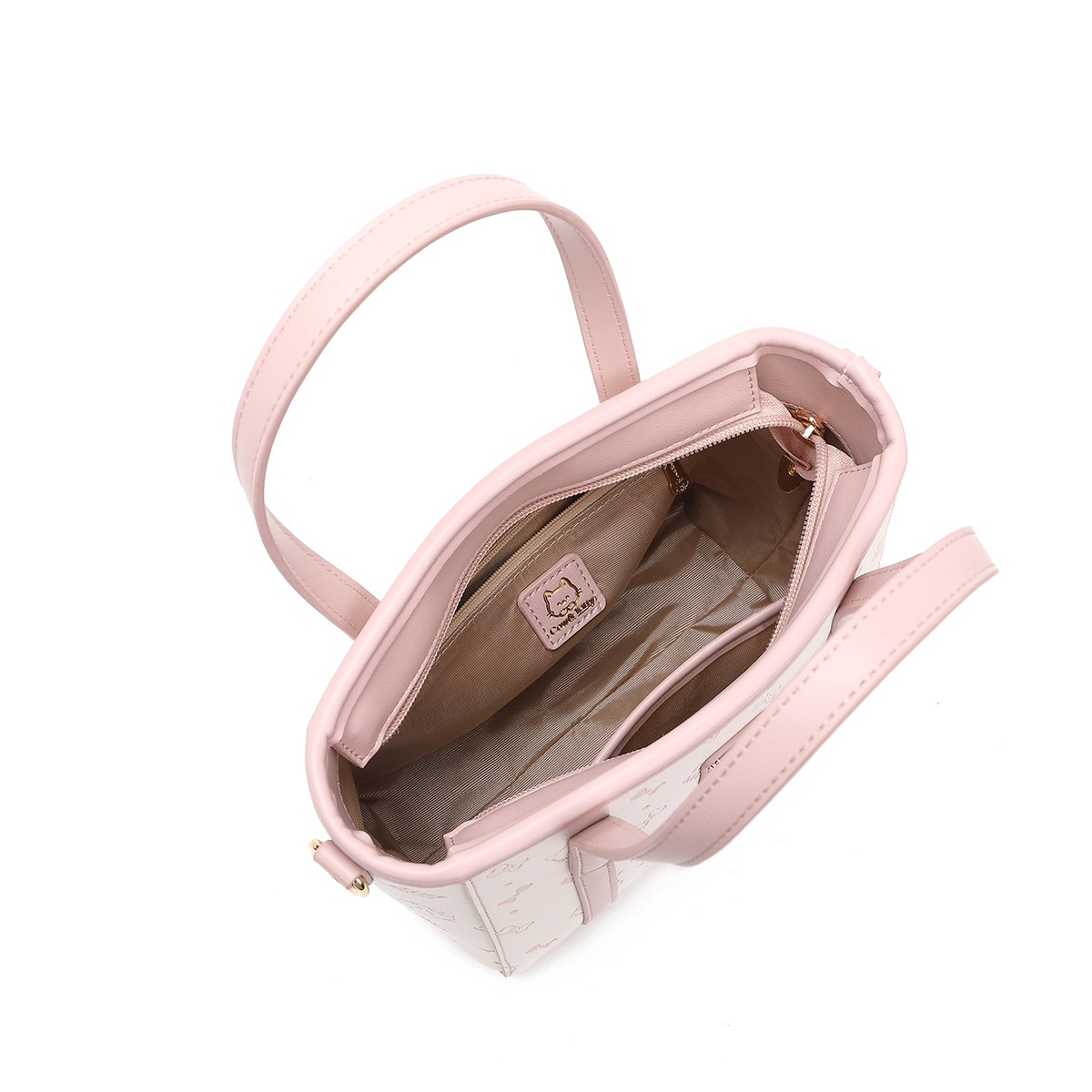 官方正品Cow&Kitty菜篮子托特包2026新款粉色通勤手提单肩斜挎包,淘宝优惠券,粉丝福利购,淘宝优惠卷