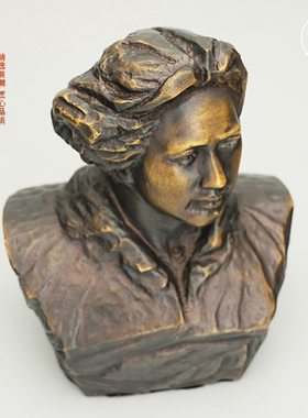 黄铜半身像毛主席铜像伟人头像