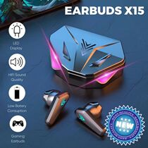 X15 TWS Wireless Earphone 5 3 bluetoooth Headphone 65ms Low L