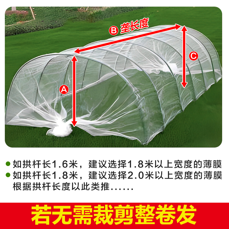 透明小拱棚膜塑料膜蔬菜大棚膜种菜农用薄膜育苗防寒保温pe塑料布,淘宝优惠券,粉丝福利购,淘宝优惠卷