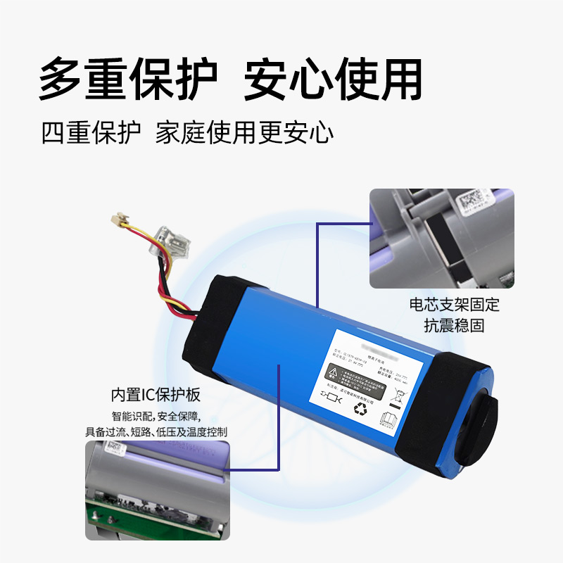 适用添可洗地机电池包组芙万一代1.02.0lcd/led原装FW25M26M配件 - 图2