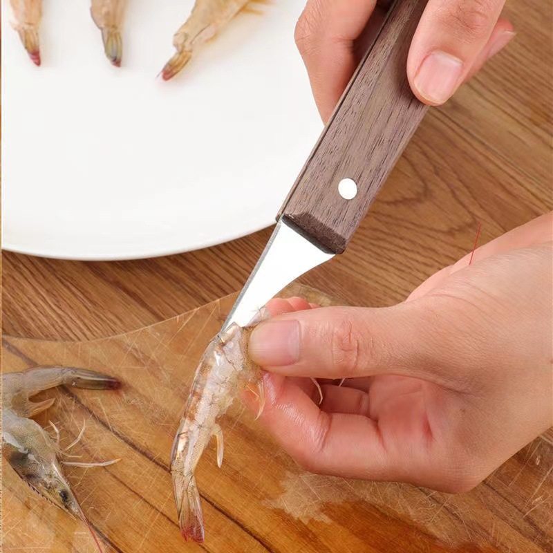 多功能不锈钢剔除虾线刀去虾线剥虾开肠器剖鸡鸭肠鱼肚刀挑鱼肠器,淘宝优惠券,粉丝福利购,淘宝优惠卷