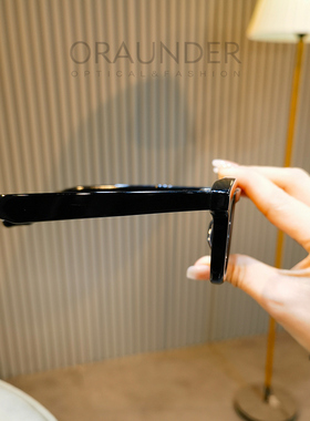 欧美小众防晒太阳镜男女板材墨镜复古方框防紫外线偏光司机遮光潮