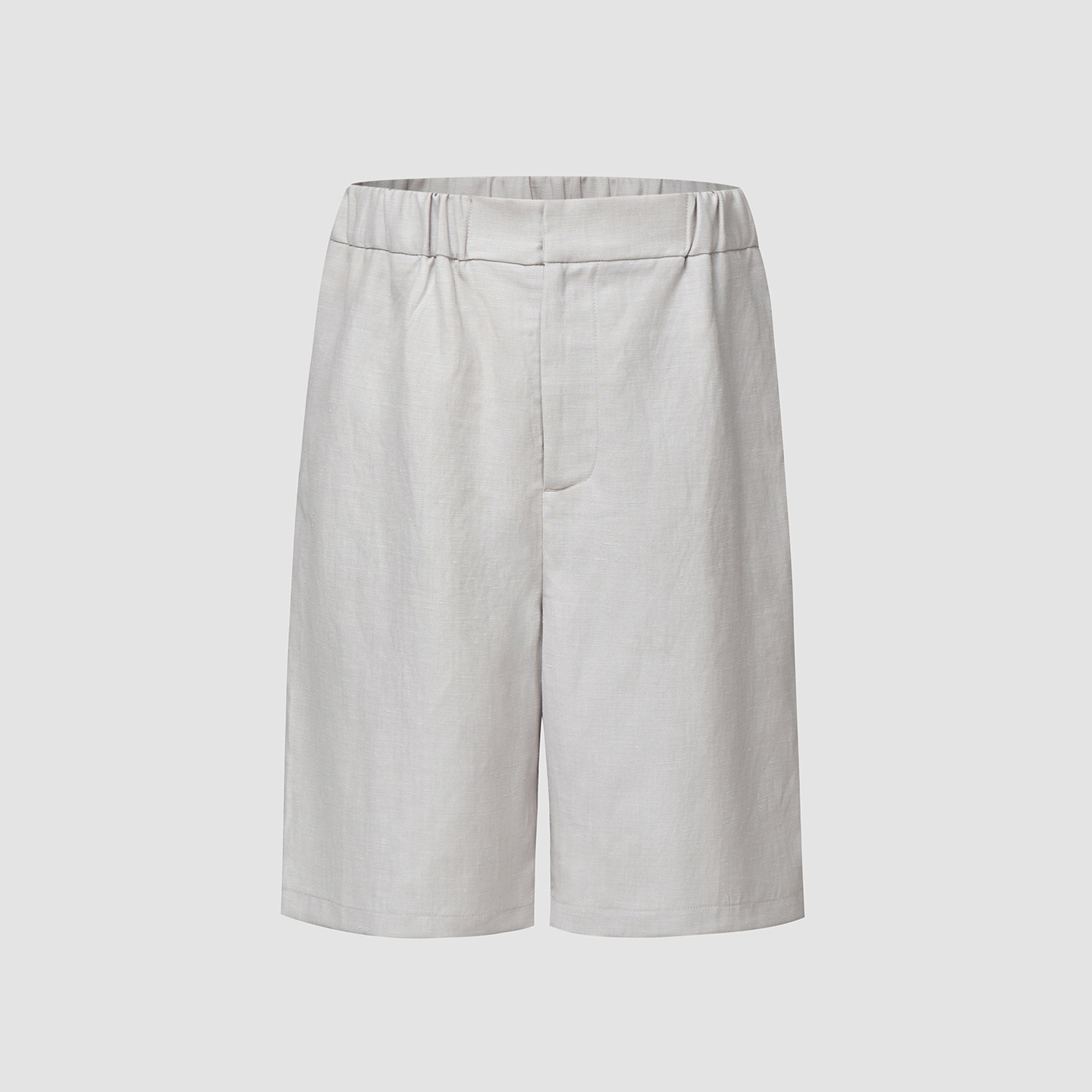 3BLK 高端定织羊毛亚麻混纺短裤 松紧腰休闲五分短裤,淘宝优惠券,粉丝福利购,淘宝优惠卷