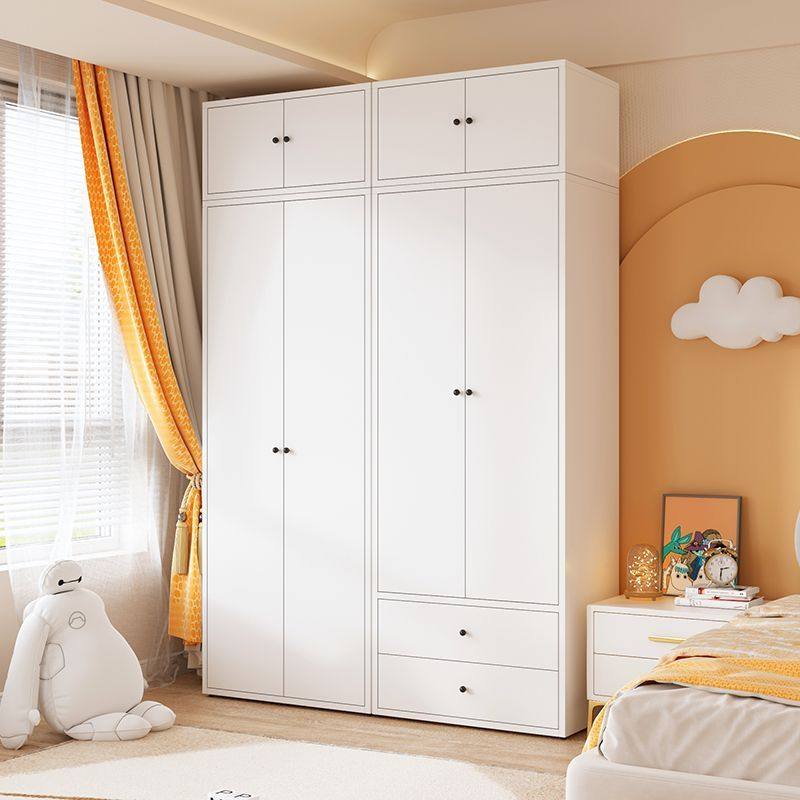 钢制衣柜家用卧室儿童无甲醛带抽屉现代简约小户型出租房金属衣柜,淘宝优惠券,粉丝福利购,淘宝优惠卷