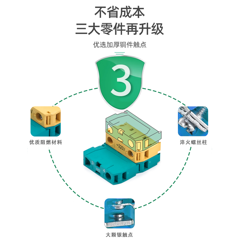 STOP型双位钮ZK22E模块按钮双键三位自复位控制开关电源启动停止 - 图1