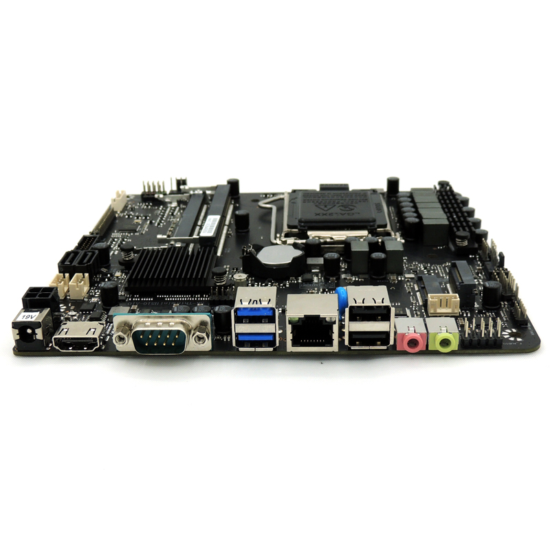 全新H510 H410Thin itx主板AllHTPC迷你主机LGA1200 19VDC - 图1