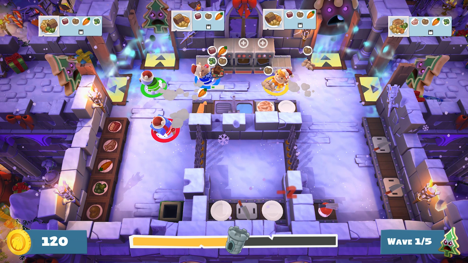 胡闹厨房2 STEAM正版游戏出租号 Overcooked!煮糊了分手厨房联机 - 图1