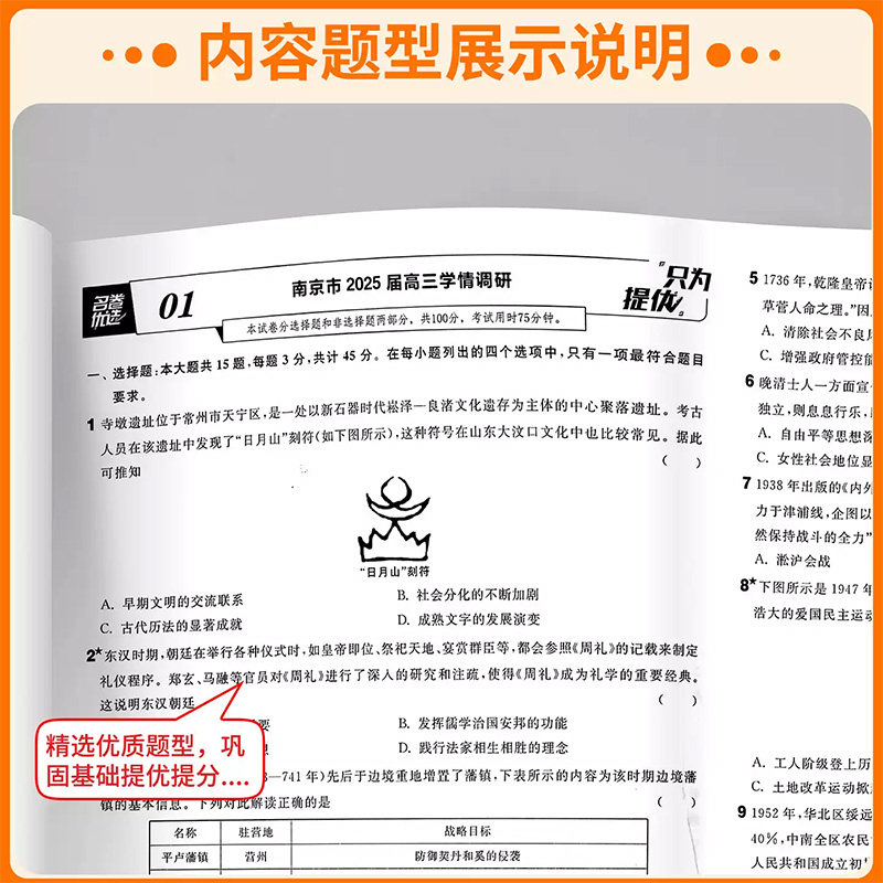 备考2027新高考模拟名卷优选28套38套数学语文英语物理化学生物政治历史地理试卷汇编高中刷题江苏高考文科理科基础题高三总复习