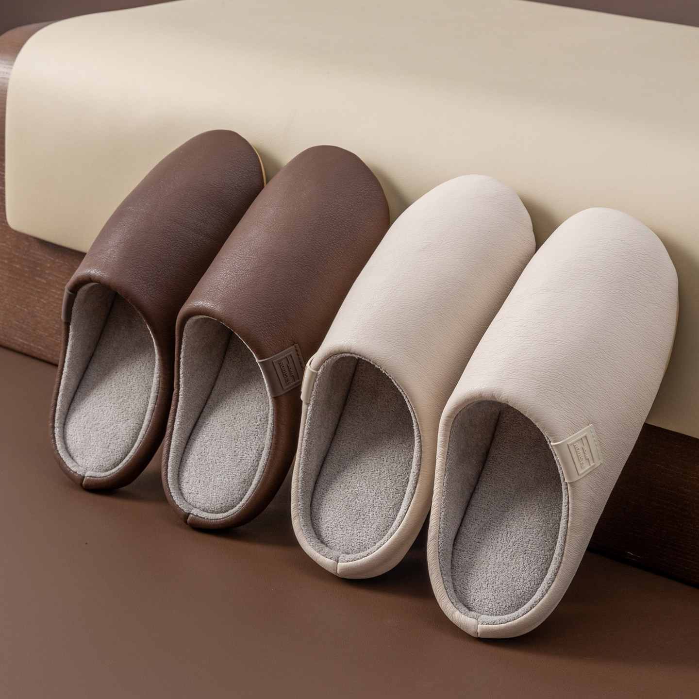 棉拖鞋女秋冬季2025新款居家用室内防滑日式静音防水拖鞋男款冬天,淘宝优惠券,粉丝福利购,淘宝优惠卷