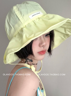 多巴胺大檐遮阳帽显脸小速干