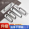 304 stainless steel small handle door exposed handle wooden door handle fire door fire door push-pull plate sign
