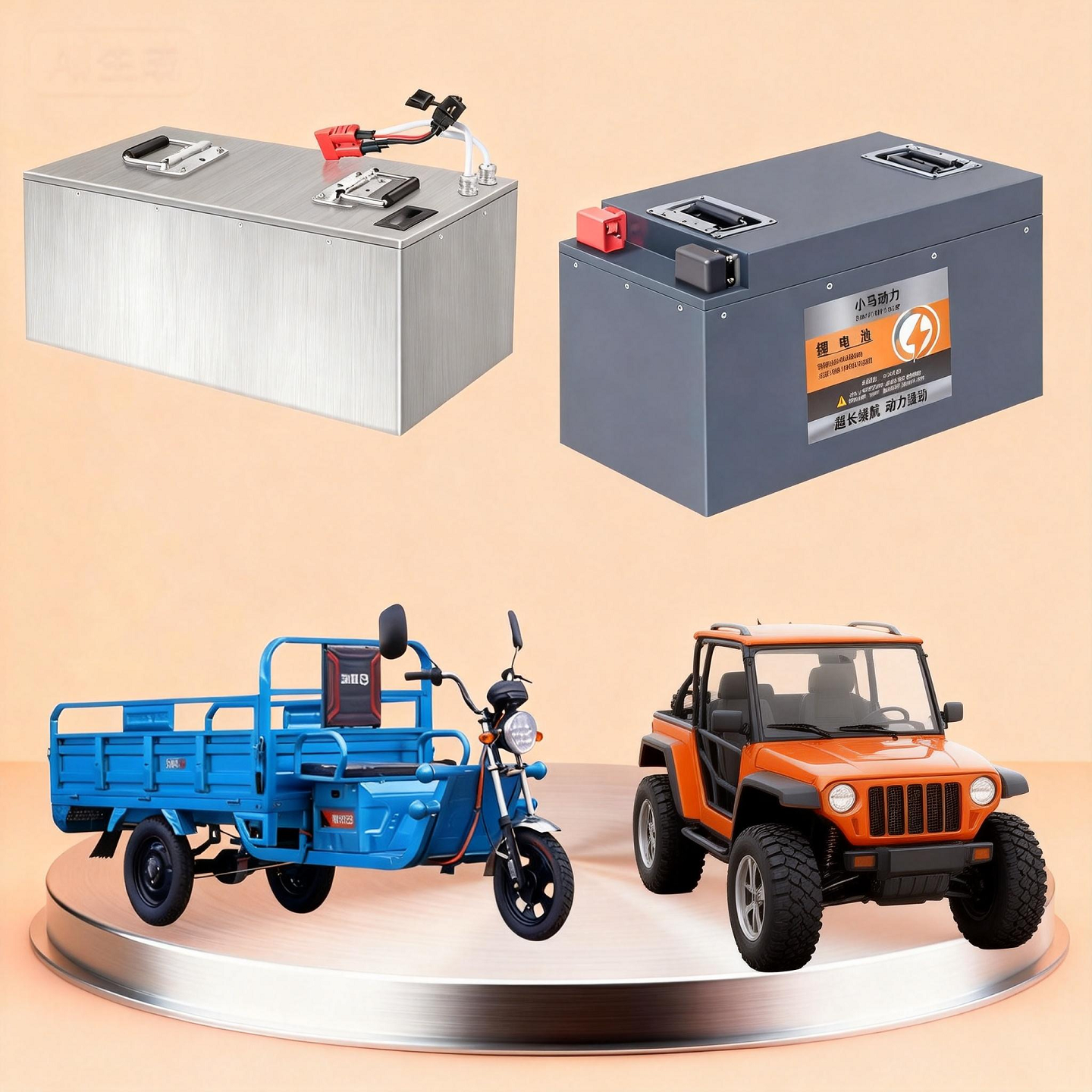 三四轮车电瓶60v72v电动车锂电池低速四轮车48v磷酸铁锂电池宁德,淘宝优惠券,粉丝福利购,淘宝优惠卷