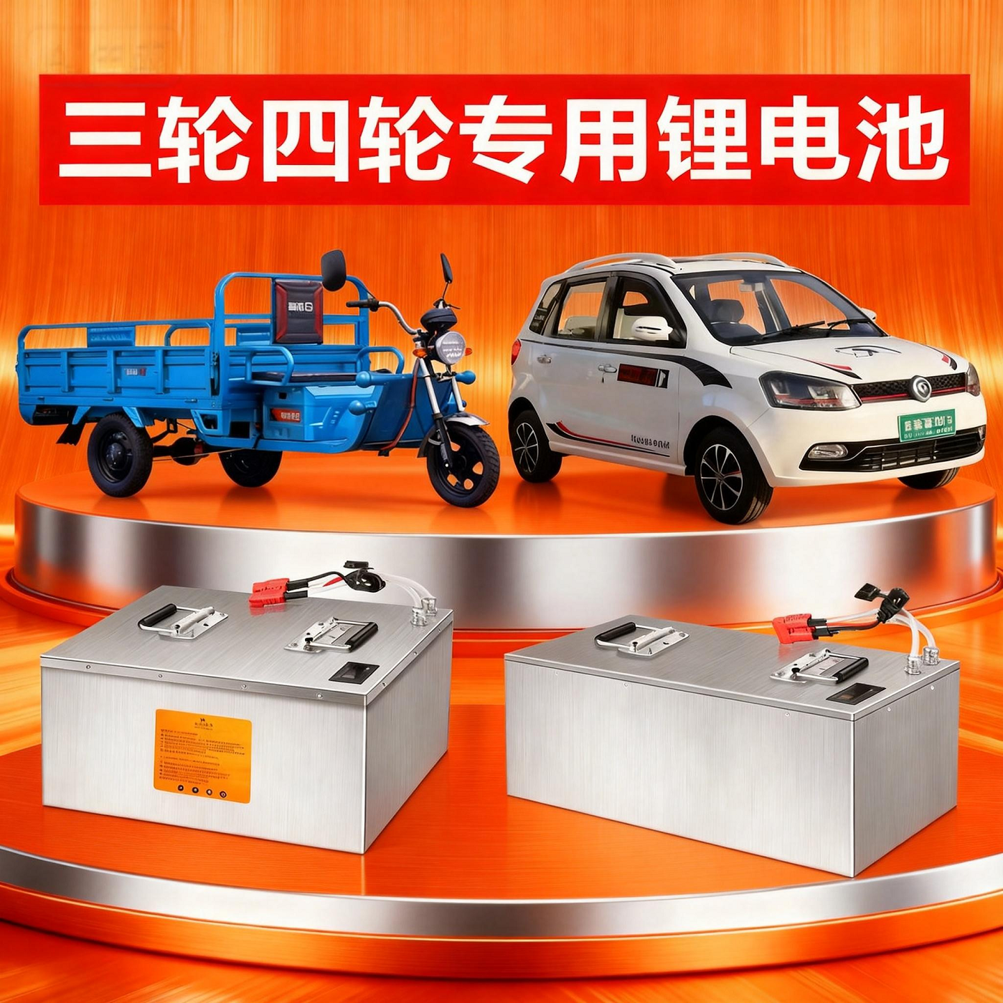 电动车锂电池48v三四轮车电瓶低速四轮车60v72v磷酸铁锂电池宁德,淘宝优惠券,粉丝福利购,淘宝优惠卷