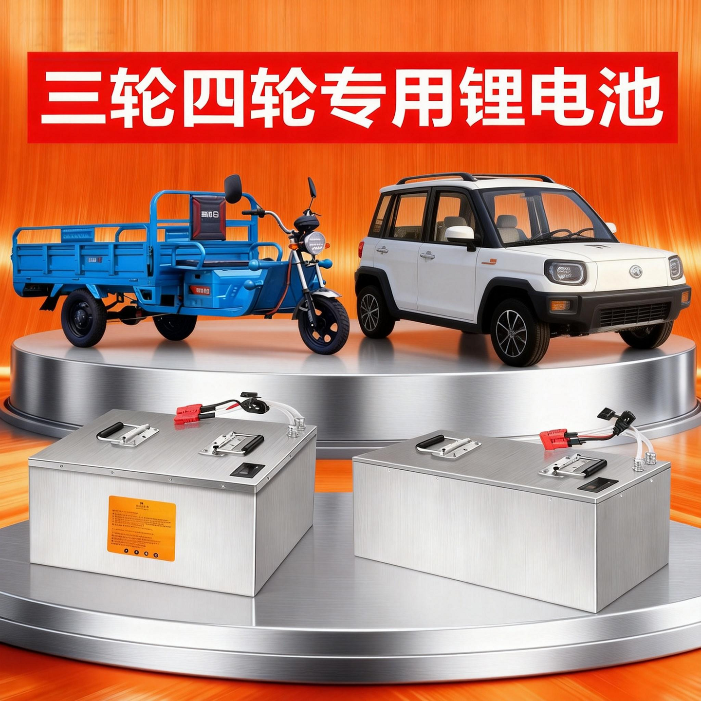 低速四轮车锂电池磷酸铁锂电动车三四轮车48v60v72v伏电瓶宁德,淘宝优惠券,粉丝福利购,淘宝优惠卷