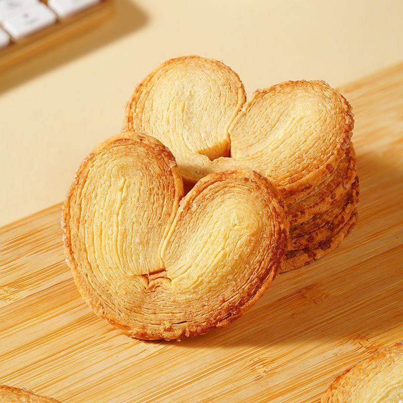 黄油蝴蝶酥休闲充饥面包宿舍下午茶零食儿童饼干小包装一整箱批发,淘宝优惠券,粉丝福利购,淘宝优惠卷