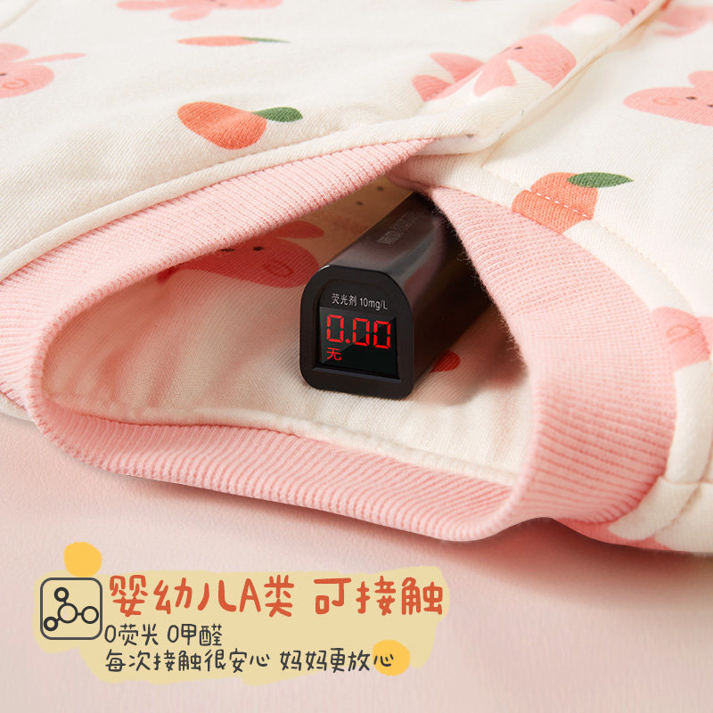 宝宝三层夹棉睡袍秋冬季女童睡衣儿童保暖加厚睡裙婴儿睡袋纯棉款,淘宝优惠券,粉丝福利购,淘宝优惠卷