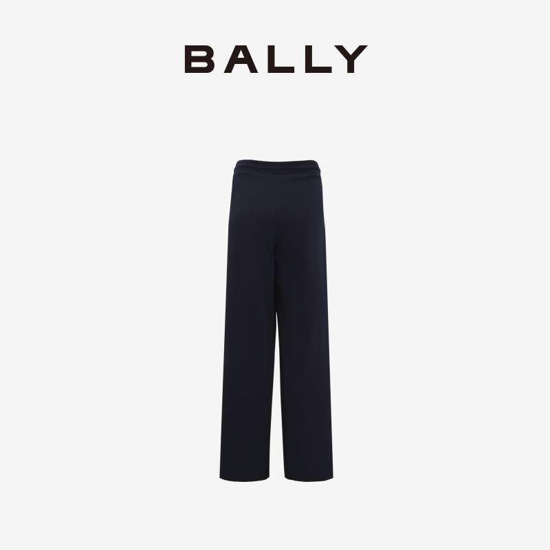 【官方正品】BALLY/巴利女士蓝色休闲长裤6301254-图0