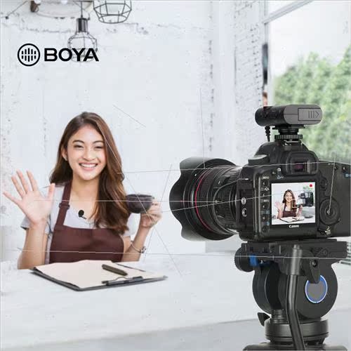 BY-WM4 Pro K1 DSLR cell phone interview mini microphone wire - 图0