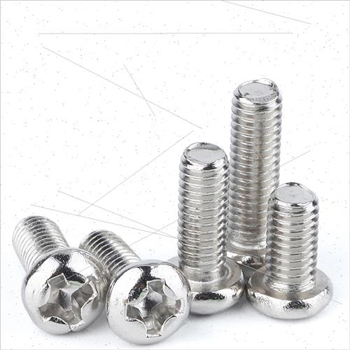 PM galvanized screws cross round head machine screws GB818 p - 图2