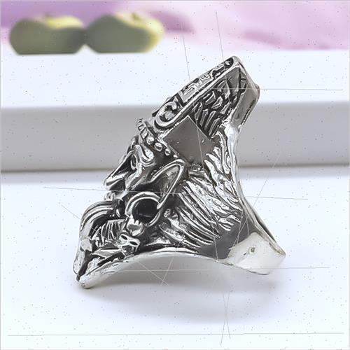 Europe retro alloy whe impermanence ring model hundred rings - 图1